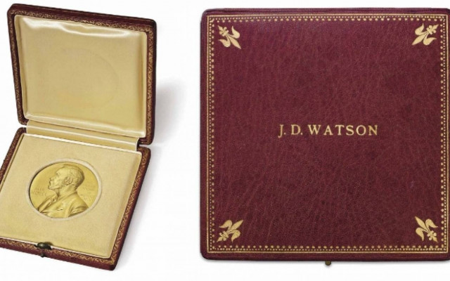 Πουλήθηκε αμέσως το Νόμπελ του «πατέρα» του DNA, Γουάτσον