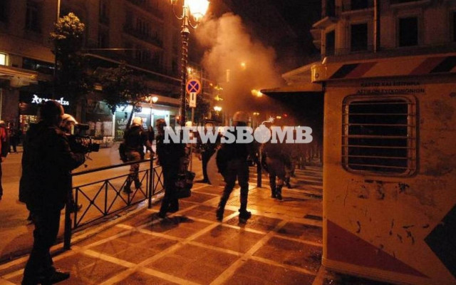 Βίντεο από τα  επεισόδια στα Εξάρχεια