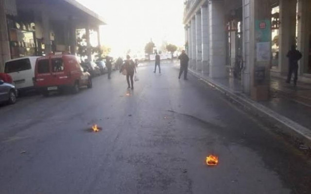 Πάτρα: Επεισόδια στην πορεία για τον Γρηγορόπουλο