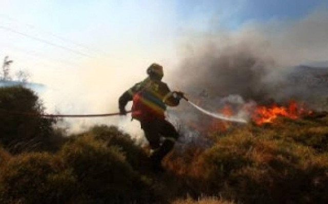 Καταστράφηκε αποθήκη μπαταριών από πυρκαγιά