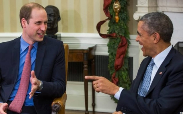 Όταν ο Ομπάμα συνάντησε τον πρίγκιπα Ουίλιαμ στο Λευκό Οίκο