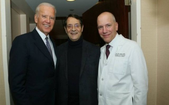 Πρώτη δημόσια εμφάνιση Αναστασιάδη μετά την επέμβαση