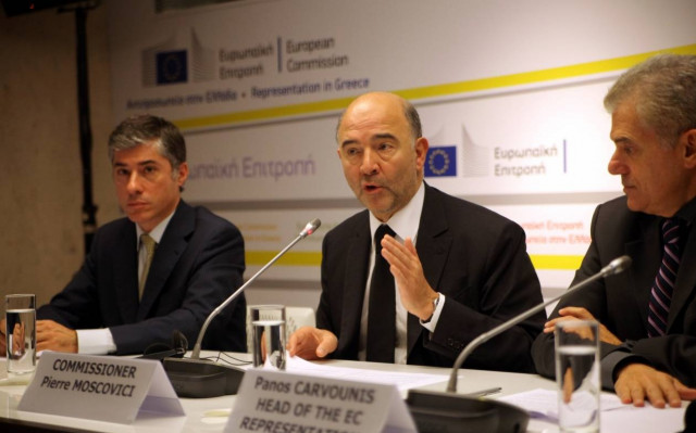 Μοσκοβισί: Δεν ήρθα στην Ελλάδα για να στηρίξω κάποιον