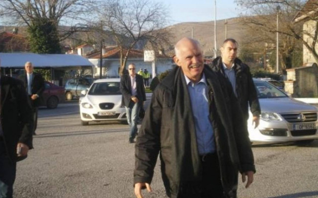 Στην Κοζάνη ο Γ. Παπανδρέου