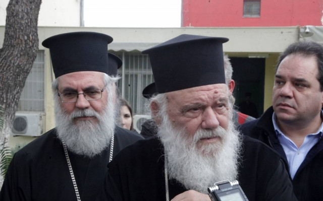 Ο Αρχιεπίσκοπος Ιερώνυμος στο Γενικό Νοσοκομείο Αεροπορίας