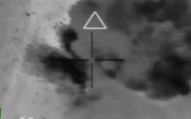 Πλήγμα από αέρος κατά θέσεων του Ισλαμικού Κράτους