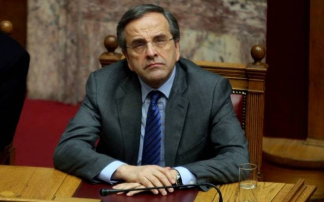 Samaras has telephone communication with Chinese counterpart