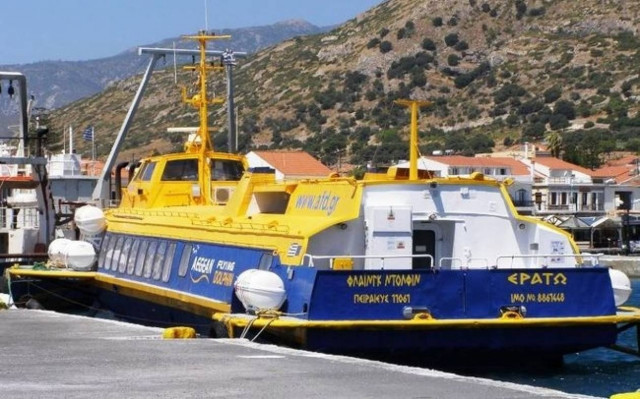 Ταλαιπωρία για επιβάτες «ιπτάμενου δελφινιού» στη Σκόπελο