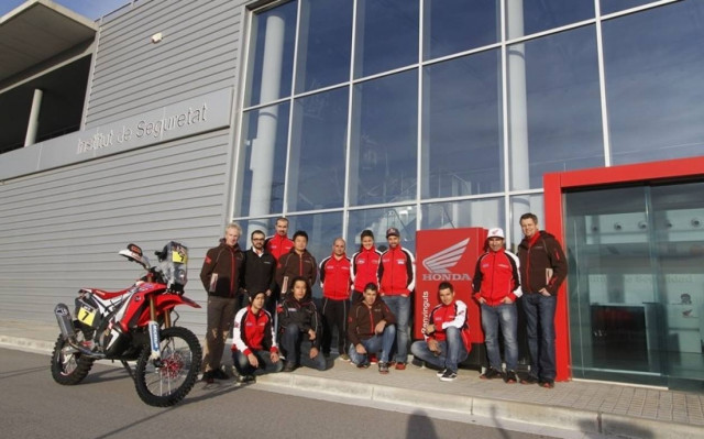 Rally Dakar 2015: Η Τελική πρόβα για την ομάδα HRC