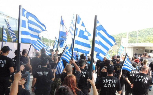 Μαρούσι:Γκαζάκια σε κτίριο όπου στεγάζονται γραφεία της Χ.Α.