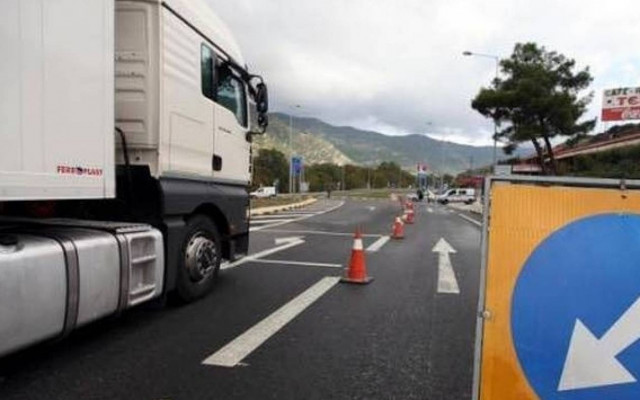 Κλειστό ένα τμήμα της Εθνικής Οδού Αθηνών-Λαμίας