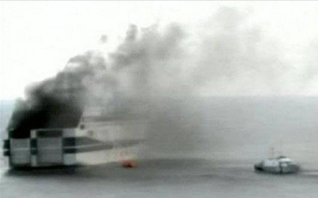 Norman Atlantic: Ο καιρός στην περιοχή που πλέει το καράβι