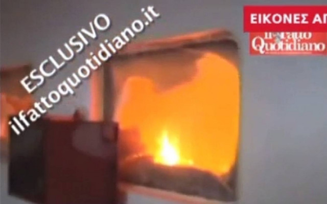 Norman Atlantic: Τα πρώτα πλάνα από το φλεγόμενο πλοίο