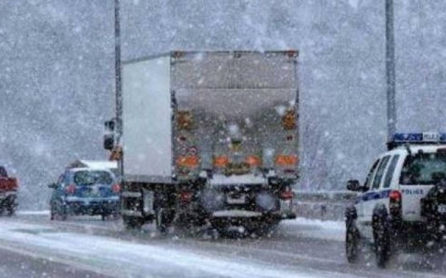 Κλειστή η Ε.Ο. στο ύψος της Νεμέας και της Τσακώνας