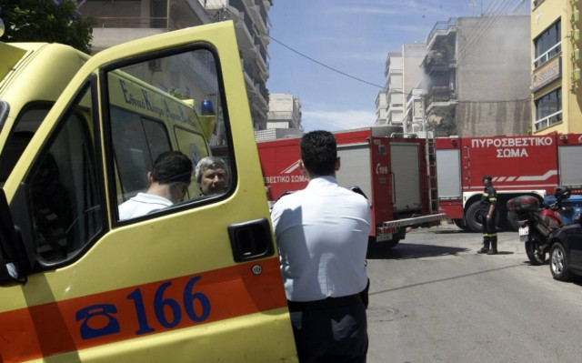 Εκτροπή νταλίκας στην Εθνική Οδό Πατρών - Πύργου