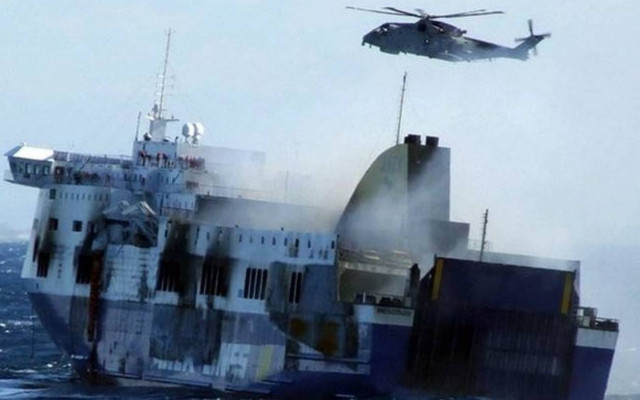 Νόρμαν Ατλάντικ: Η μάχη με τα κύματα και η διάσωση (vid)