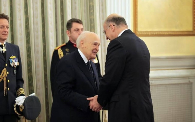 Παρουσία ΥΕΘΑ Νίκου Δένδια στη Δοξολογία για το νέο έτος