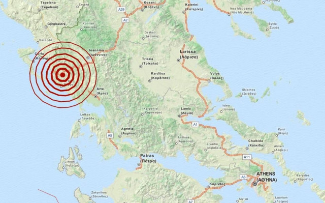 Σεισμός 3,5 Ρίχτερ στην Ήπειρο