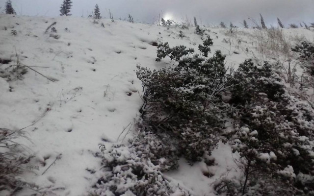 Απολαυστικά τοπία από τη χιονισμένη Κρήτη