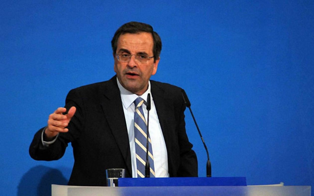 Σαμαράς: Ο ΣΥΡΙΖΑ εξυπηρετεί τα συμφέροντα των κερδοσκόπων της δραχμής