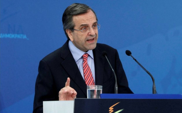 Εκλογές 2015: Δείτε LIVE την ομιλία του Σαμαρά στο Μαρούσι