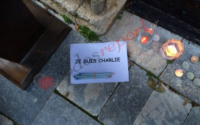Je suis Charlie , «φώναξε» σιωπηλά η Ρόδος (Pics)