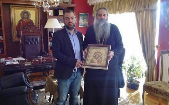 Εκλογές 2015 - Στον μητροπολίτη Πειραιώς ο Γιώργος Χρηστοφορίδης