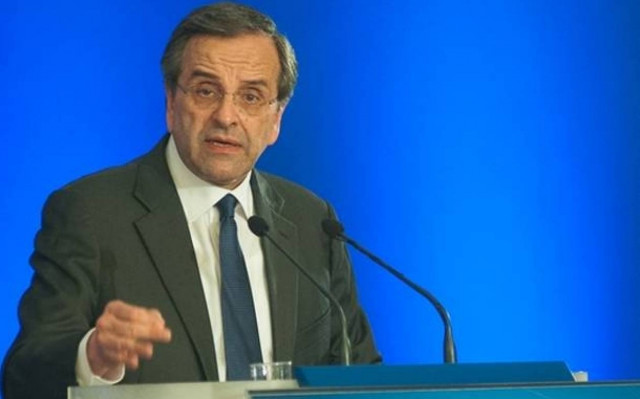 Samaras tours Ionia Odos motorway