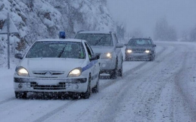 Σε ποιους δρόμους η κυκλοφορία διεξάγεται με αντιολισθητικές αλυσίδες