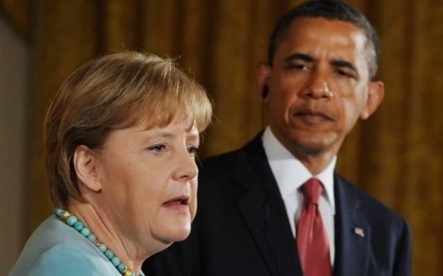 Τηλεφωνική επικοινωνία Μέρκελ-Ομπάμα με αφορμή την Ουκρανία