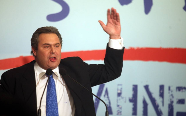 Καμμένος: Η συνεργασία μας με τον ΣΥΡΙΖΑ είναι σαν του Βελουχιώτη με τον Ζέρβα