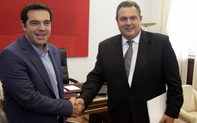 Εκλογές 2015 - Καμμένος: Με τον ΣΥΡΙΖΑ μας ενώνει το εθνικό συμφέρον