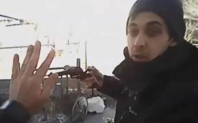 Αστυνομικός κατέγραψε τον δολοφόνο του (video)