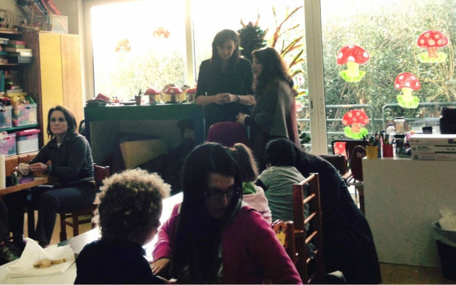 Δίπλα σε παιδιά με ειδικές ανάγκες η Γ. Σαμαρά