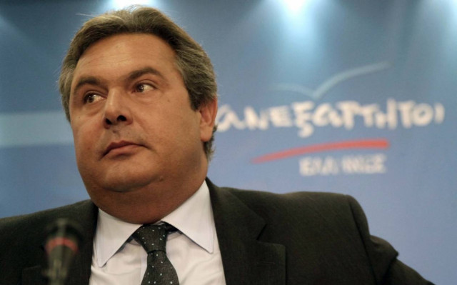 Εκλογές 2015 - Τη στήριξή του στην Ελληνική Αστυνομία εξέφρασε ο Π.Καμμένος