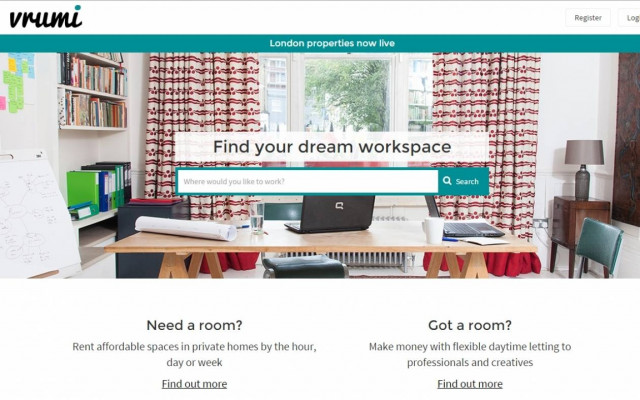 Vrumi: Νοικιάστε δωμάτιο με την ώρα