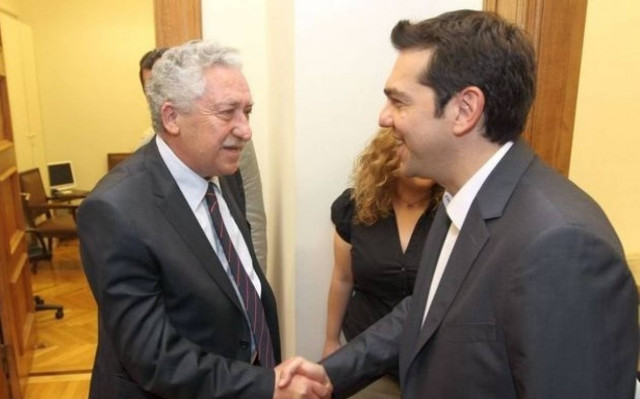 Αποτελέσματα εκλογών 2015 - Κουβέλης σε Τσίπρα: Ιστορική νίκη της Αριστεράς