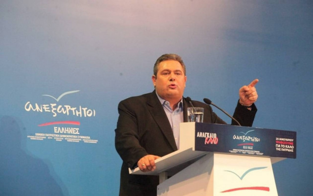 Αποτελέσματα εκλογών 2015-Π. Καμμένος: Δεν μετέχουμε σε κυβέρνηση με το «Ποτάμι»