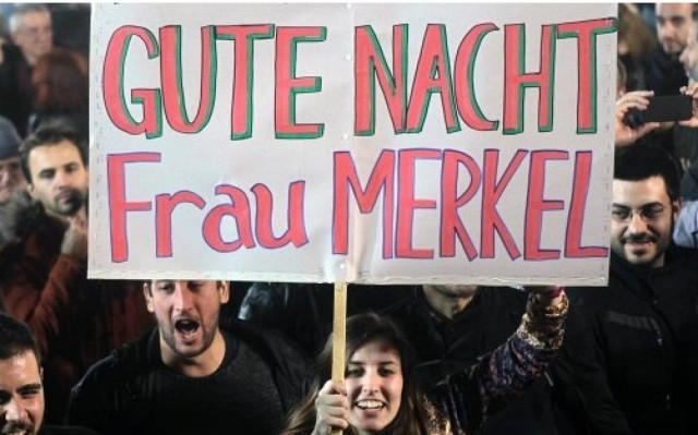 Κυβέρνηση ΣΥΡΙΖΑ: «Οι Έλληνες καταψήφισαν την Άνγκελα Μέρκελ»