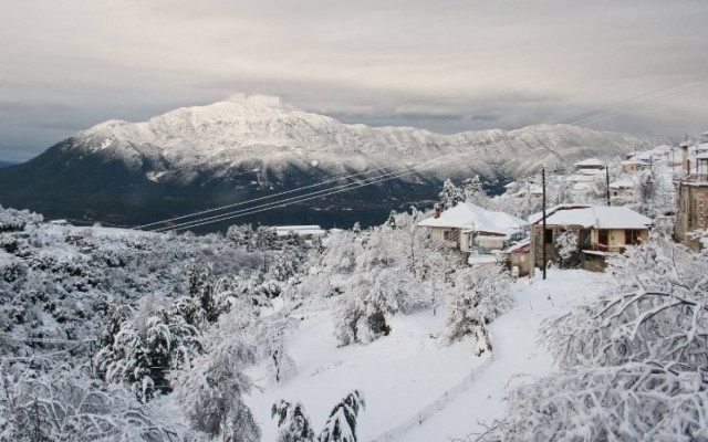 Χιόνια στα ορεινά χωριά των Ιωαννίνων