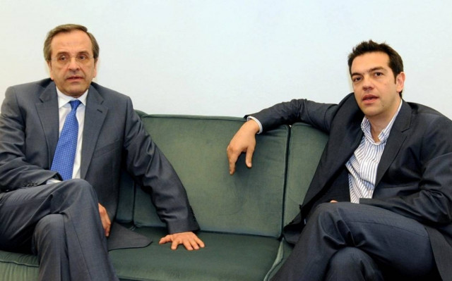 Ύβρεις Σαμαρά εναντίον Τσίπρα, για ανύπαρκτη είδηση!