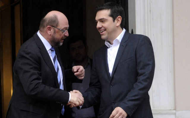 LIVE STREAMING: Στο Μέγαρο Μαξίμου ο Μάρτιν Σουλτς