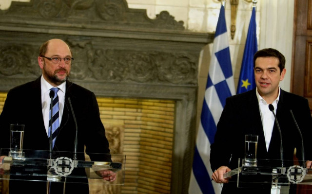 Το μήνυμα Τσίπρα σε Σουλτς και Ευρωπαϊκή Ενωση