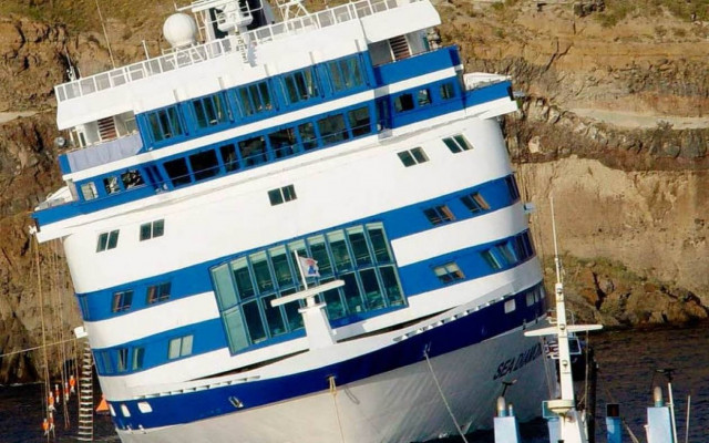 Ξανά στο εδώλιο για το ναυάγιο του κρουαζιερόπλοιου Sea Diamond