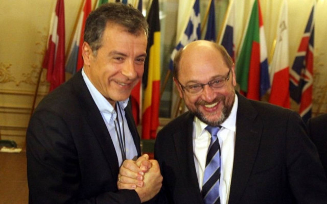 Σουλτς: Προτιμότερη η συνεργασία του ΣΥΡΙΖΑ με το Ποτάμι παρά με τους ΑΝΕΛ