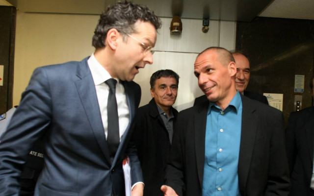 Finance Minister Varoufakis, Eurogroup President Dijsselbloem meeting concluded