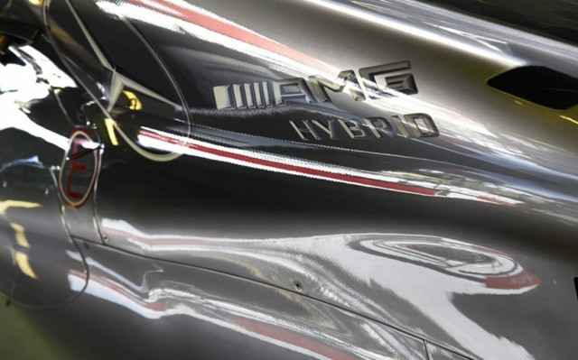 F1: Ημέρα κινηματογράφησης της Mercedes W06