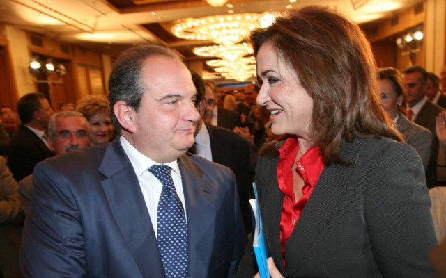 Συνάντηση Ντόρας Μπακογιάννη-Κ. Καραμανλή