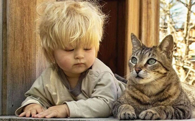 Παιδιά και κατοικίδια,μερικές φορές είναι μπέρδεμα (photos)