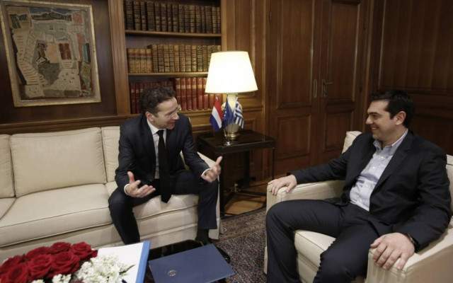 Ολοκληρώθηκε η συνάντηση Ντάισελμπλουμ - Τσίπρα